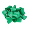 sourcing map 20pcs Rubber End Caps 45mm(1 3/4") ID Vinyl