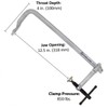 Strong Hand Tools, Utility Bar Clamp, Light Duty, Capacity: 12-1/2″