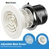 Hon&Guan 4 inch/ 100 mm Round Adjustable Air Vent for