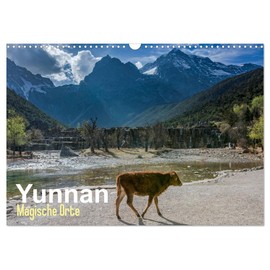 Yunnan - Magische Orte (Wandkalender 2026 DIN A3 quer), CALVENDO Monatskalender