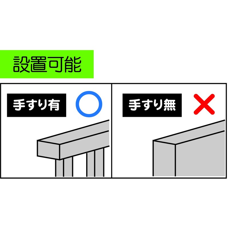 Mitsugiron EG-51 Bird Repellent, Torch Set, Balcony, Handrail, Intrusion Prevention,