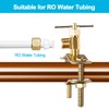 Self Piercing Saddle Valve - 1/4" Compression Outlet Brass Needle