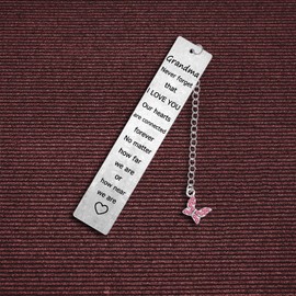 Grandma Bookmark from Granddaughter Grandson Mother ’s Day Gifts Bookmark Gifts for Grandma Grandmother Christmas Birthday Gifts Bookmark Gifts for Grandma