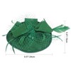 DRESHOW Flower with Single Arrow Feather Fascinators Hat Headband and