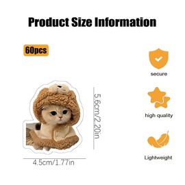 BZKSER Stickers - 60 Pieces Waterproof Vinyl Stickers Graffiti Style Decals for Car Motorcycles Bicycle Skateboard Snowboard Luggage Laptop Stickers and More