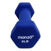 Monzó, Mancuerna Neopreno 3 Lb , Mancuernas, 1 Unidad, Pesas