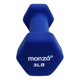 Monzó, Mancuerna Neopreno 3 Lb , Mancuernas, 1 Unidad, Pesas