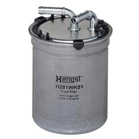 HENGST Fuel Filter Type H281WK01 - Fuel Line Filter for Cars - Filter for Fuel, Filter for Cars