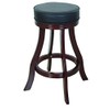 RAM Gameroom Products 30-Inch Backless Barstool, Cappuccino Finish, 30-Inch