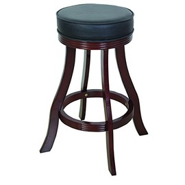 RAM Gameroom Products 30-Inch Backless Barstool, Cappuccino Finish, 30-Inch