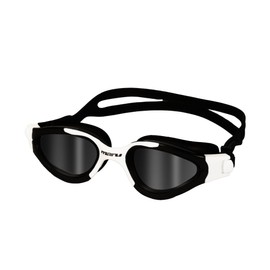 Maru Groove Polarised Anti-Fog Swimming Goggles, Black/White, Adult