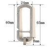 Keychain Carabiner Clips, Titanium Alloy Key Ring Key Ring Key