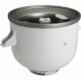 KitchenAid KICA0WH Ice Cream Maker Attachment (Fits 8 quart Mixers)