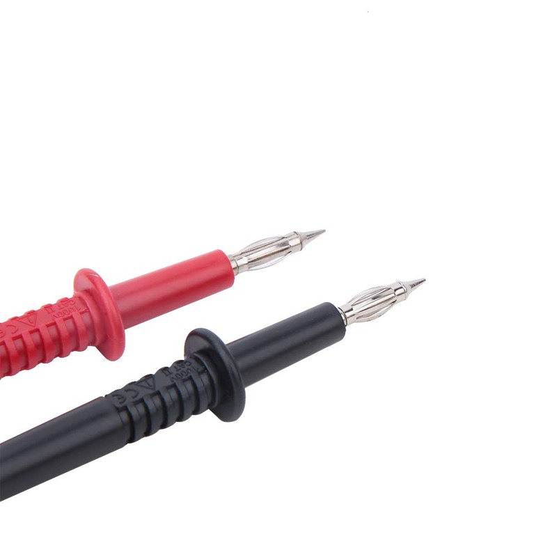 Multimeter Test Lead Set, Banana Test Tip, Wear-Resistant, Nickel Plated,