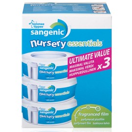 Sangenic Nursery Essentials 0+ Months Cassettes (3-Pack)