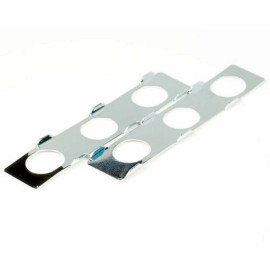 Hipshot NEW Hipshot VINTAGE 6-in-Line Locking Tuners HS 8.5mm Peghole LEFT-HANDED NICKEL