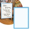 Solomon Shop [오늘출고] 아트사인 A4 메모보드8844 파랑/메모패드/화이트보드/미니보드/A5메모보드 [Today Shipping] Artsign