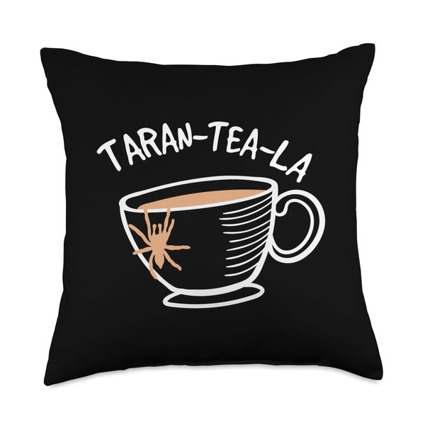 Spider Lover Arachnid Cobweb Terrarium Tarantula Throw Pillow
