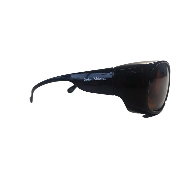 Solar Shield Fits Over Sunglasses Large Tortoise Oval Frames with