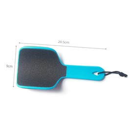 VICASKY 2pcs Double-sided Foot Callus Remover Tool Ergonomic Pedicure File for Dead Skin and Callus Removal Arc-shaped Scrubber for Home and Random Colors