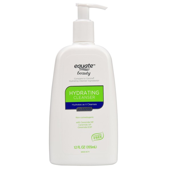 Equate Beauty Hydrating Cleanser, 12 fl oz