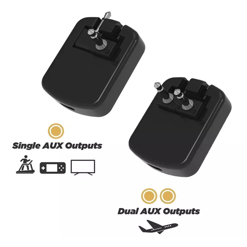 Scosche FLYTunes Universal Wireless Bluetooth Audio Transmitter - Black