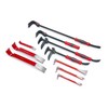 Crescent 18” Indexing Flat Pry Bar - DB18X, Red/Black