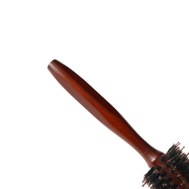 Frcolor Roll Brush Pig Hair Brush Roll Anti-Static Pig Hair