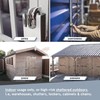 ProBytes Aware 50-60-70mm Padlocks 3 Pieces - Weather-Resistant Protection, Hardened
