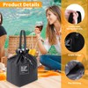 Insulated Lunch Bag with Handle, Reusable Lunch Tote Bag with