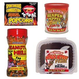 Extreme Heat Variety Snack Pack with Habanero, Ghost Pepper, Carolina Reaper