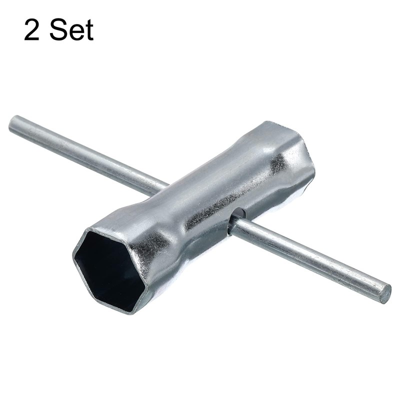 TA-VIGOR Dual End Spark Plug Spanner 17mm & 19mm, Manual
