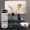 Rich Lighting Projector Replacement Remote Control EPSON EB-G5950 EB-590WT EB-S02H,