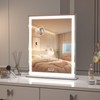 BEAUTME Vanity Mirror 20.5x24.1 Inch,Makeup Mirror with Lights,Hollywood Mirror,LED Mirror