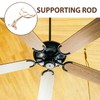 DOITOOL Replacement Ceiling Fan Blades Arms: Golden Finish Ceiling Fan