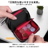VISOUL Card Slots, Zipper Pockets, Credit Card Case, Genuine Leather,
