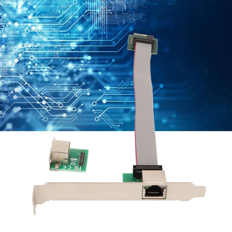 Annadue Gigabit Ethernet Server Network Adapter, M.2 A+E I210AT Gigabit