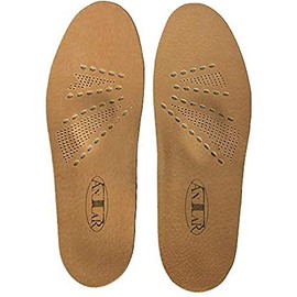 Antar AT53502 37 Leather Orthopaedic Insoles with Longitudinal and Transverse Arch Support, Size 37, 600 g