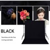 HMTfoto Background Solid Black Backdrop Muslin Portrait Background Screen for