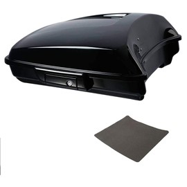 TCMT 5.5" Razor Motorcycle Pack Trunk W/Black Latch Fit For Harley 2014-2025 Touring CVO Road King Road Glide Street Glide Electra Glide Pack Trunk