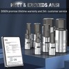 Disen 32-Piece HEX Bit Socket Set, SAE & Metric Allen