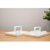 Sacrament Tray Set (Bread and Water) with Handle – Durable,