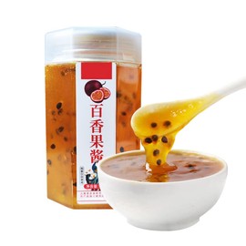 SIJIYUNLI-Jam 400g/14.1oz Baking companion, fruit pulp, bread partner, flower sauce (Passion jam)