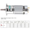 DC Gear Motor Micro Low Speed CW CCW Permanent Magnet