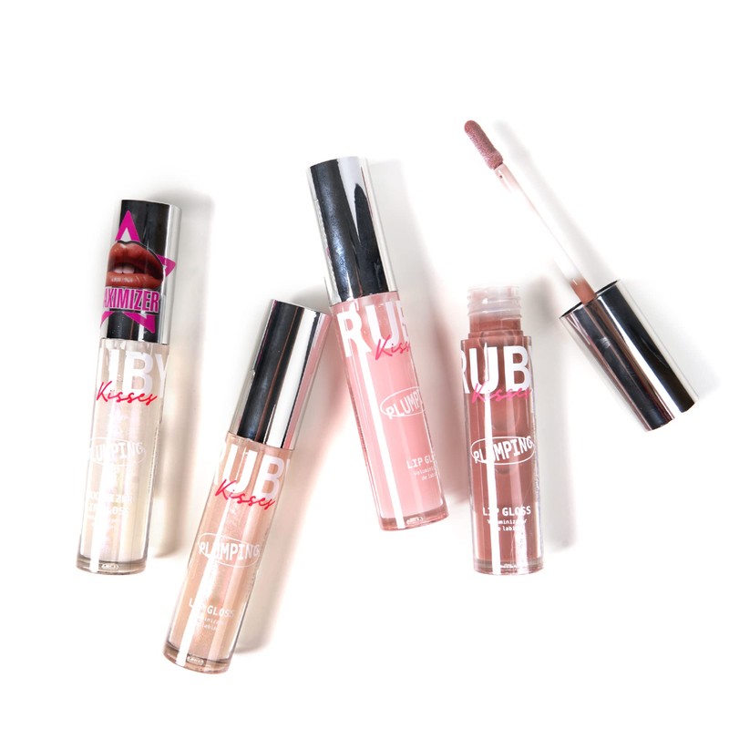Ruby Kisses Plumping Lip Gloss – Hydrating, Volumizes, High-Shine, Cruelty-Free