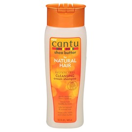 Cantu Natural Hair Shampoo Cleansing 13.5 Ounce(Sulfate-Free) (399ml) (6 Pack)