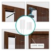 ECSiNG 6pcs Switch Alarm Recessed Wired Magnetic Reed Switch Alarm