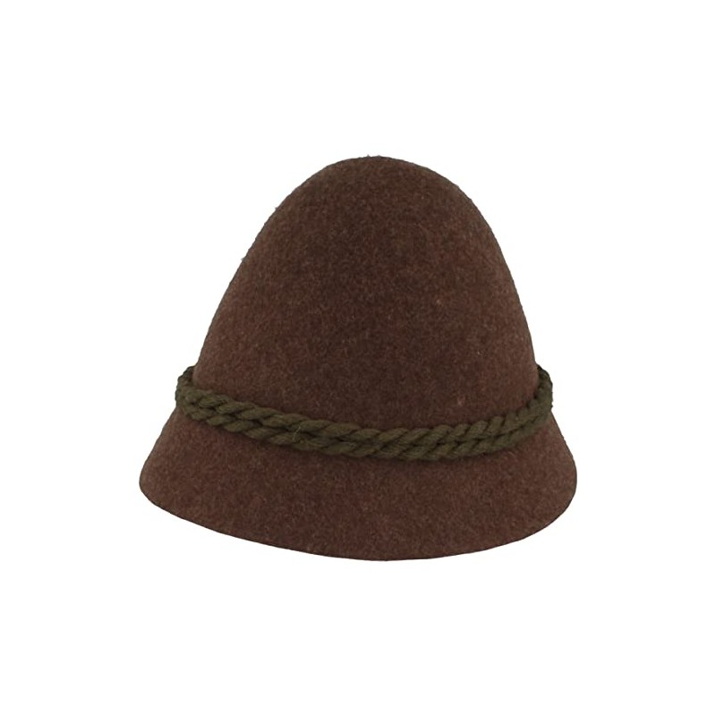 Faustmann Bavarian Men's Costume Hat Stopper Hat, brown