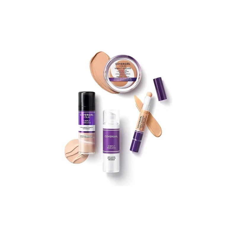 Covergirl Olay Simply Ageless 3-in-1 Liquid Foundation, Cr