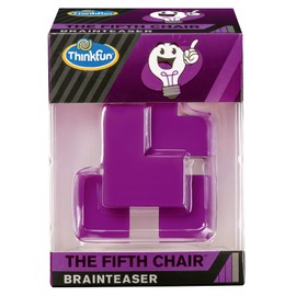 ThinkFun Pocket Brainteasers - Fifth Chair Game and STEM Toy for Boys and Girls Age 8 and Up